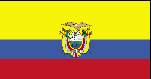 Nationalflagge Ecuador